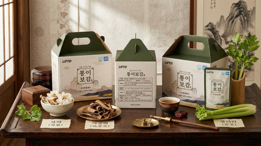 통이보감 제품 3종 구성